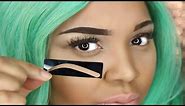 HOW TO USE EYEBROW STENCIL | PERFECT EYEBROWS