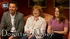 Robert James-Collier, Sophie McShera, & Lesley Nicol on Downton Abbey Movie