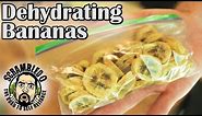 EXACTLY HOW TO DEHYDRATE BANANAS