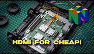 UPGRADE your N64 to HDMI on a BUDGET - HispeedIDO HDMI Kit
