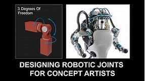 Designing Robotic Joints For Concept Artists