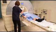 Pituitary gland MRI scan protocols, positioning and positioning