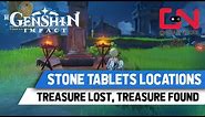 Stone Tablet Locations Genshin Impact Treasure Lost, Treasure Found Quest Guide