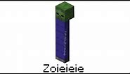 the various types of zombies in minecraft
