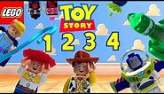 TOY STORY SERIES IN 7 MINUTES [Lego Stopmotion Animation]