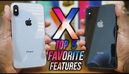 Top 5 Favorite iPhone X Features!