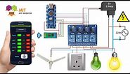 How to make Arduino based Home Appliance Control Using Android Application | Home Automation Project