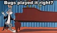 They Animated the Piano Correctly? (Bugs Bunny and George)