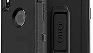 OtterBox DEFENDER SERIES SCREENLESS Case Case for iPhone Xs Max - Retail Packaging - BLACK