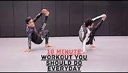 10 Minute Capoeira Workout You Should Do EVERYDAY