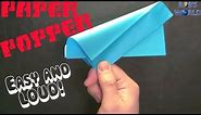 How to Turn a Single Piece of Paper into a Freakin Loud Sound Explosion Prank