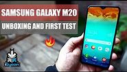 Samsung Galaxy M20 Unboxing Performance Gaming And Camera First Look