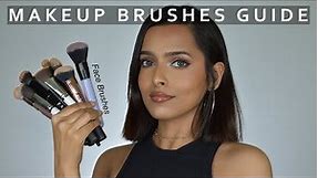 Makeup Brushes Guide for Beginners Part 1 - Face Brushes I Love