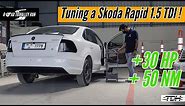 Tuning our Skoda Rapid 1.5 TDI to 135 BHP and 300 NM!