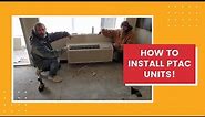 How to install a PTAC unit a diy guide for hotel maintenance