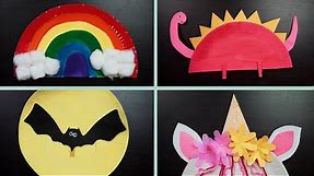 10 Easy Paper Plates DIY | Kids Craft Ideas