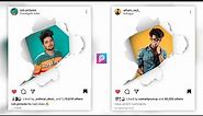 Instagram 3D Paper Tron Photo Editing in Picsart | Picsart 3D Instagram Viral Photo Editing Tutorial