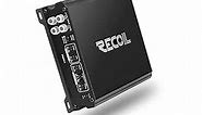 Recoil DI800.4 Full-Range Class-D 4-Channel Car Audio Amplifier, 1500 Watts, 2-4 Ohm Stable, Mosfet Power Supply, Bridgeable