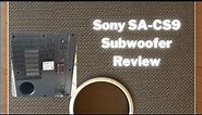 Sony subwoofer sacs9 review