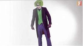 💎The Dark Knight Joker Costume - Diamond Edition 💜💚 - Made By Funidelia