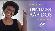 PENTEADOS PARA CABELO CURTO | Crespos ou cacheados