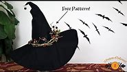 Making a Witch Hat (with Free Pattern!) | 13 Projects of Halloween