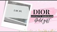 Dior Gold Welcome Gift