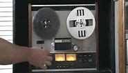 How To Load Tape Onto A Reel To Reel Deck