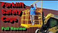 Forklift Safety Cage - Work Platform and Safety Harness - Full Review