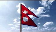 Nepali Flag Animation With National Anthem!
