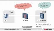 HUAWEI USG6000 Series: Security Policy Configuration