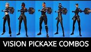 The Best TRYHARD Vision Pickaxe Combos In Fortnite!
