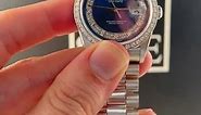 Rolex President Day Date Platinum Myriad Diamond Dial Mens Watch 18346 Review | SwissWatchExpo