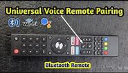 How to pair Voice Remote with LED TV universal Android Motherboard