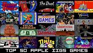 Apple IIGS (50 Games)