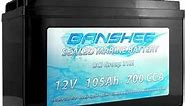 Banshee BCI Group 31M Dual Purpose Deep Cycle Sealed AGM Marine & RV Battery