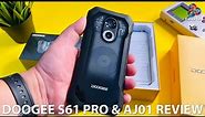 Doogee S61 Pro & AJ01 Review TRANSPARENT RUGGED PHONE!