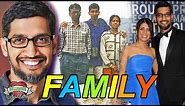 Sundar Pichai Google CEO Family With Parents, Wife, Son, Daughter and Brother