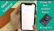 iPhone XR WiFi IC Repair 【MiJing P12 unbind WiFi tutorial】