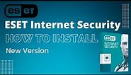 ESET Antivirus Internet Security How To Install