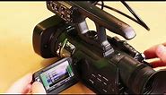 How to | JVC GY-HM150U Camcorder