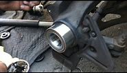 How I Replaced My Audi TT Font Wheel Bearing! (Manual tools) **1.8T**