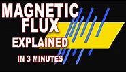 Magnetic flux explained in 3 minutes