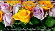 New Year Flowers For You,Happy New Year ,Wishes,Greetings,Sms,Quotes,Wallpapers