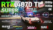 GeForce RTX 4070 Ti SUPER 16GB - Test in 10 Games | 1080p | 1440p | 4K |