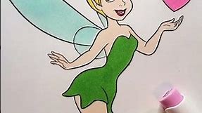 TINKERBELL COLORING PAGE