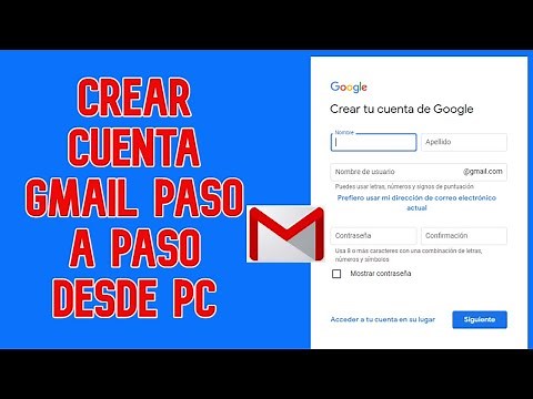 ✅ como CREAR CUENTA GMAIL 2022 Pc