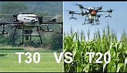 Introducing DJI Amazing New Drones Agras T30 & T10 Canada I Comparing DJI T30 with T20