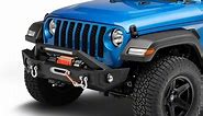Barricade Jeep Gladiator HD Front Bumper with 20-Inch Light Bar JG1195 (20-24 Jeep Gladiator JT) - Free Shipping