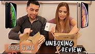 iPHONE XS MAX: UNBOXING & REVIEW (OUR FIRST IMPRESSION)